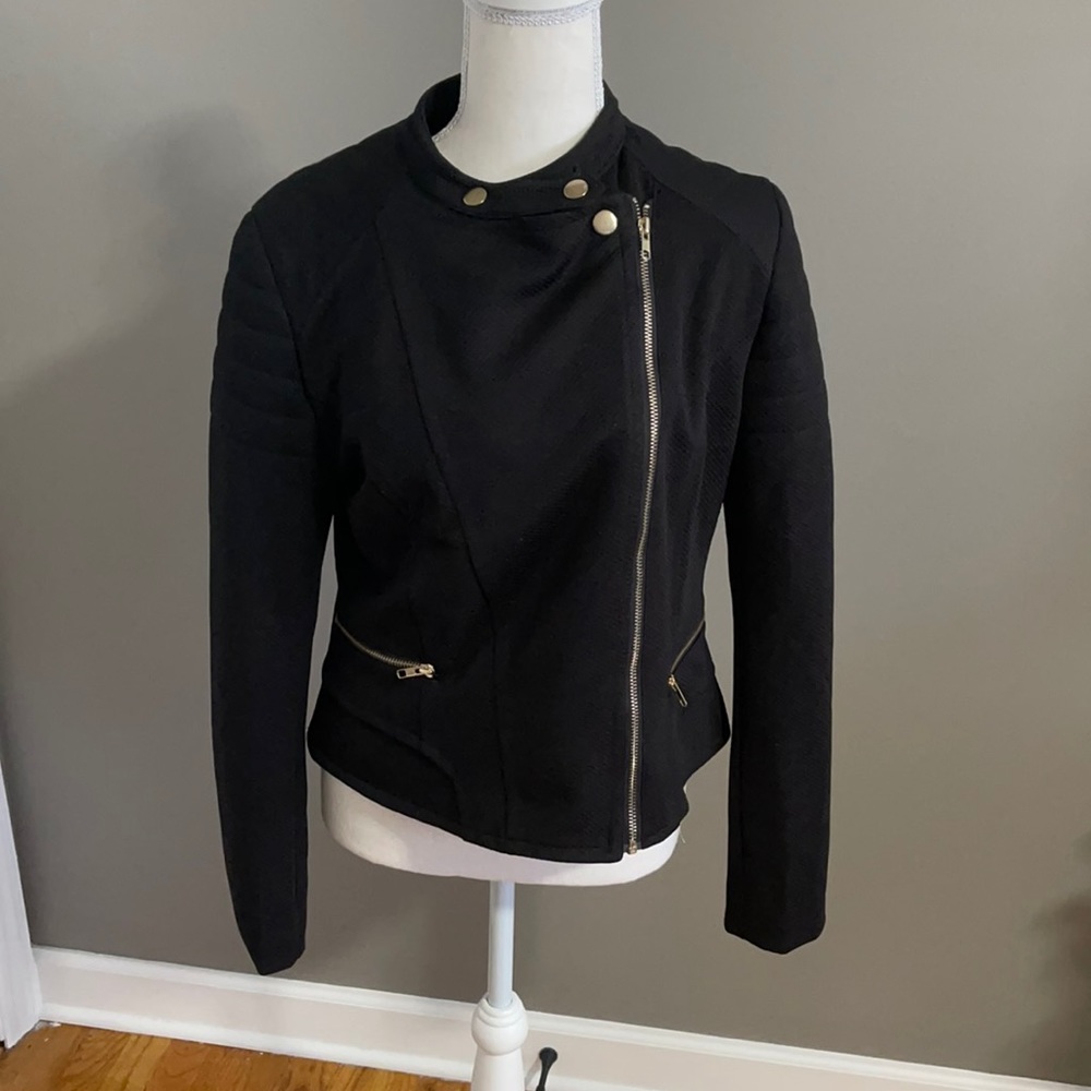 Black military jacket